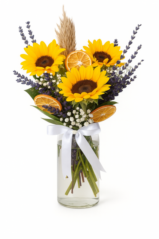 Special arrangement sunflower