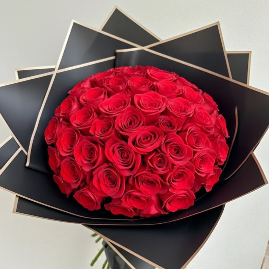 41 Adet Kırmızı Gül Buketi 
