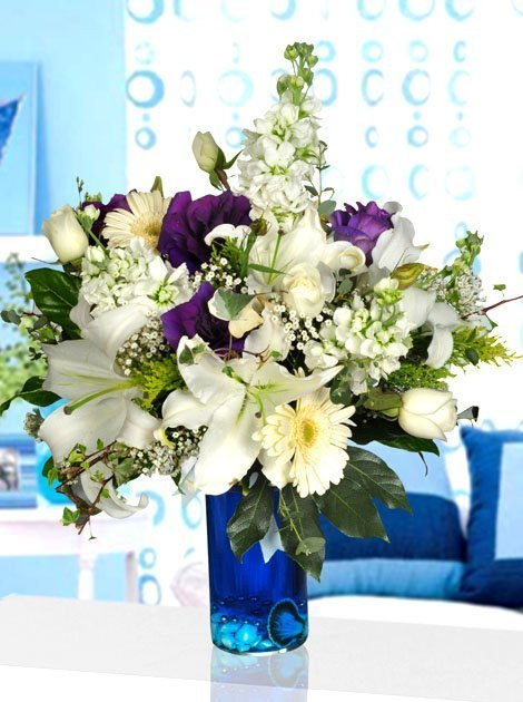 Beyaz Gerbera, Beyaz Gül Aranjmanı