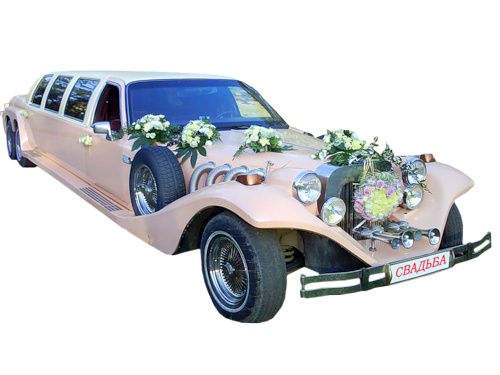 Gelin Arabası Süsleme Beyaz Klasik Güllerle Süslemesi