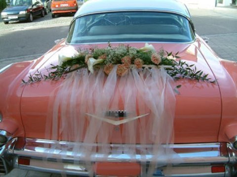 Gelin Arabası Süsleme Sade Güzellik 