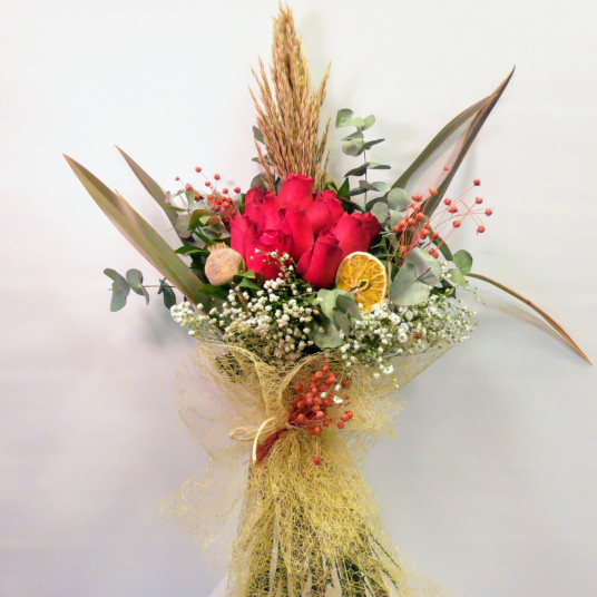 Love Flower 11 Red Roses