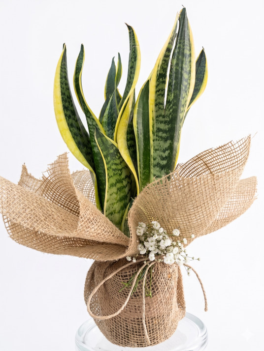 Rustik Tasarım Kılıç Çiçeği Aranjmanı