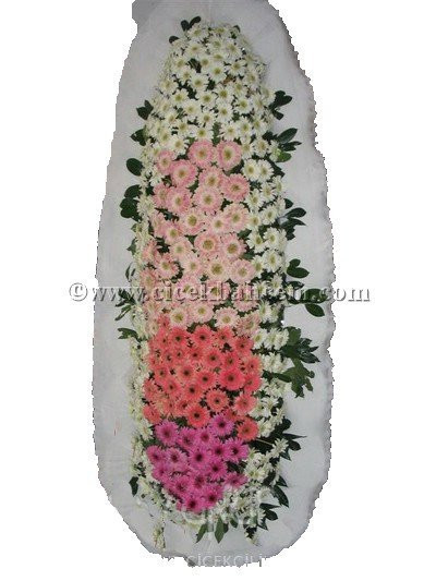 Ayaklı Sepet : Gelin Duvağı Gerbera Çiçekleri Tasarlanmış Düğün, Nikah ve Açılış Sepeti