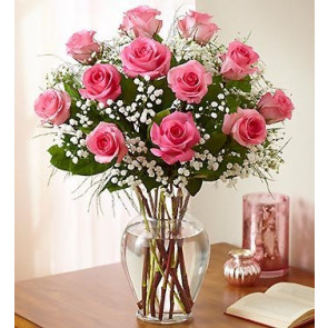 Sevgiliye Elit Pembe Gül