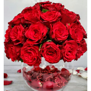 Masa Üstü SEVGİ Işığı Güllerin Güzel LAMBASI