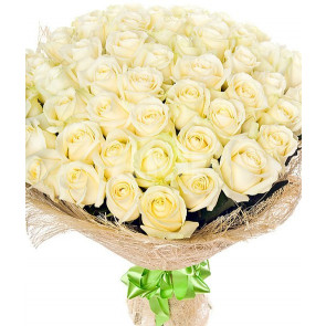 51 Adet Beyaz Gül '' Beyaz Senfoni