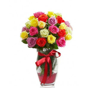 Aşkım - İki Düzine Renkli Güller