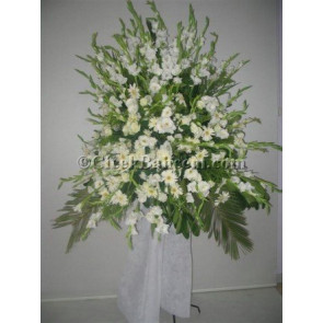 Beyaz Melek Düğün Nişan Açiliş Ferforje Aranjmani 