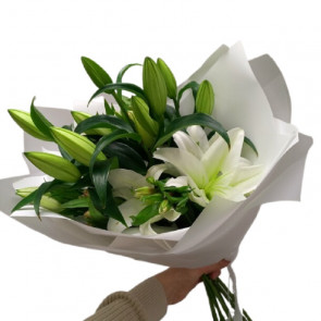 Lilyum ve Alstroemeria Buket