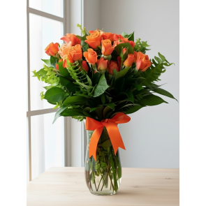 Özel Turuncu Çardak Gülleri 