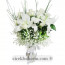 Beyaz Gül ve Beyaz Lilyum Aranjmanı 
