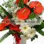 Kokulu Şebooy, Gerbera ve Antorium Aranjmanı